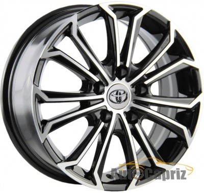 Диски Replica LegeArtis TY503 BKF R17 W7.0 PCD5x114.3 ET39.0 DIA60.1